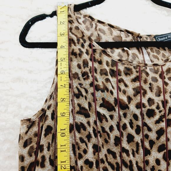 Dress Size 12 Leopard Mob Wife Maxi Coquette Safari Glam Retro Maximalist 2pcs - Picture 8 of 16